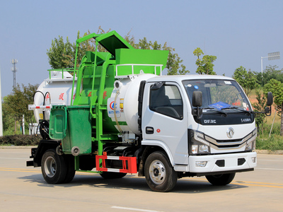 多利卡餐厨垃圾车圆罐